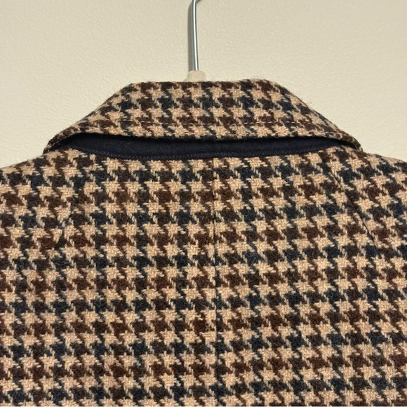 J. Crew Tan and Black Houndstooth Blazer - Picture 12 of 13